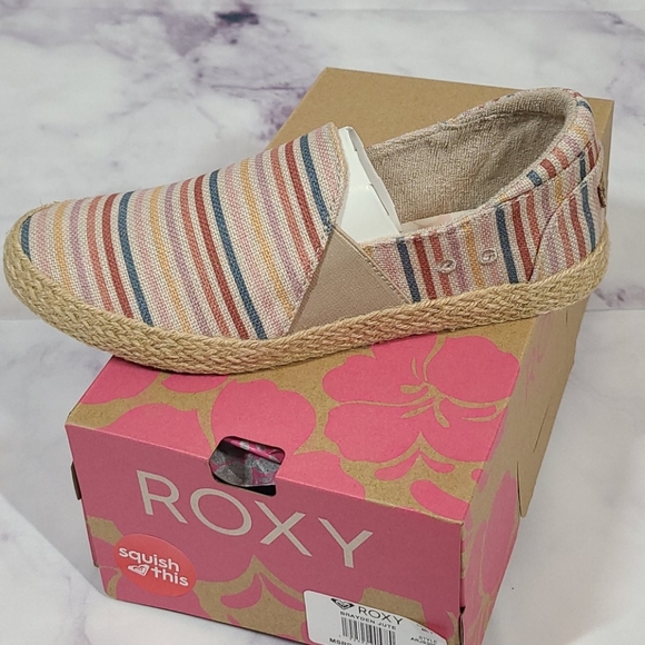 Roxy Striped Espadrille Slip On - Picture 10 of 10